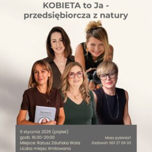 Bilet na wydarzenie: KOBIETA to Ja - przedsiębiorcza z natury