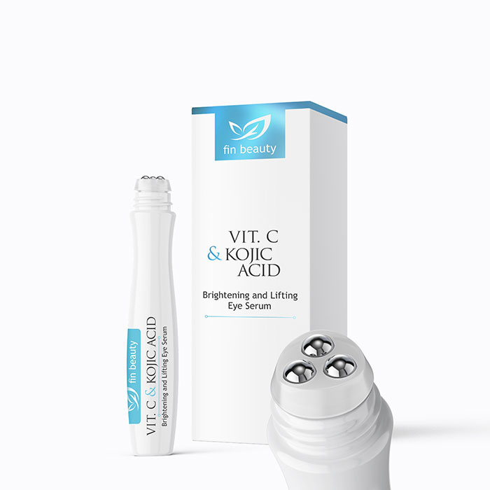 fin beauty Rozjaśniające serum pod oczy